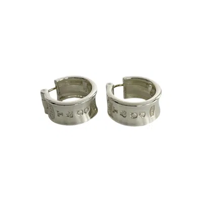 Pre-owned Tiffany & Co 925 Hoop Earrings () In Silver