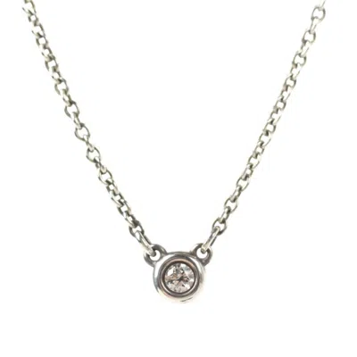 Pre-owned Tiffany & Co 925 Necklace () In Silver