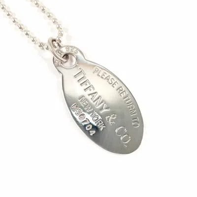 Pre-owned Tiffany & Co 925 Necklace () In Silver