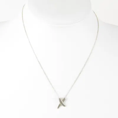 Pre-owned Tiffany & Co 925 Necklace () In Silver