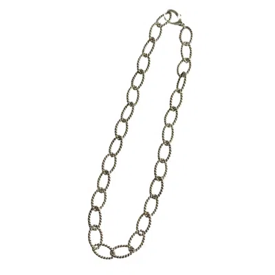 Pre-owned Tiffany & Co 925 Necklace () In Silver