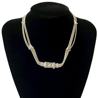 Pre-owned Tiffany & Co 925 Necklace () In Silver