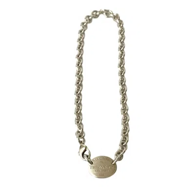 Pre-owned Tiffany & Co 925 Necklace () In Silver