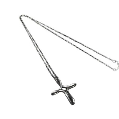 Pre-owned Tiffany & Co 925 Necklace () In Silver