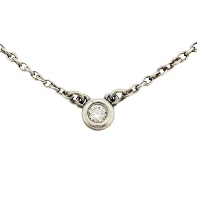 Pre-owned Tiffany & Co 925 Necklace () In Silver