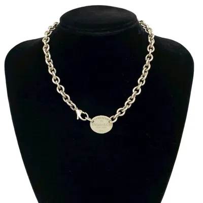 Pre-owned Tiffany & Co 925 Necklace () In Silver