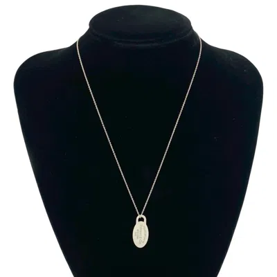 Pre-owned Tiffany & Co 925 Necklace () In Silver