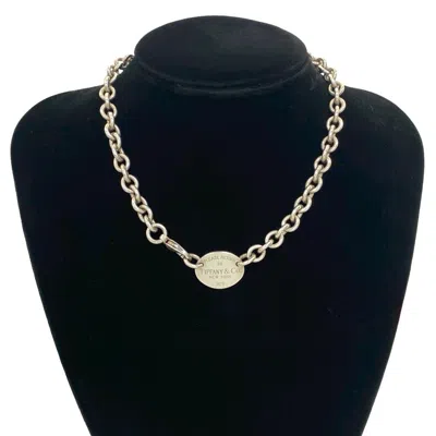 Pre-owned Tiffany & Co 925 Necklace () In Silver