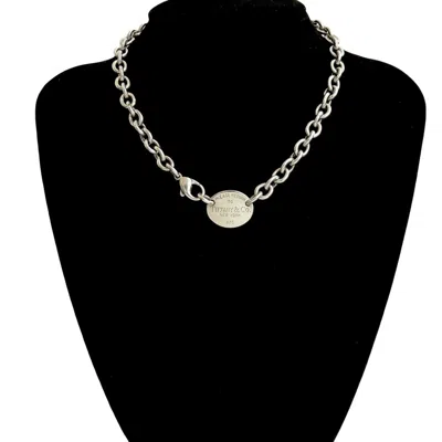 Pre-owned Tiffany & Co 925 Necklace () In Silver
