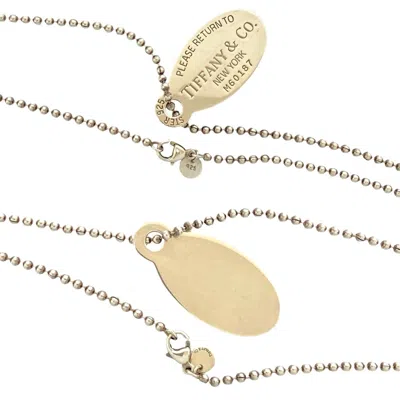Pre-owned Tiffany & Co 925 Necklace () In Silver