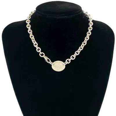 Pre-owned Tiffany & Co 925 Necklace () In Silver