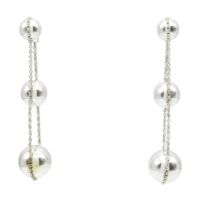 Pre-owned Tiffany & Co 925 Stud Earrings () In Silver