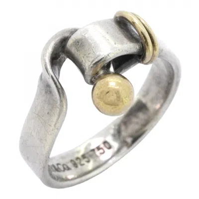 Pre-owned Tiffany & Co 925 Yellow Gold (18k) Band Ring ()