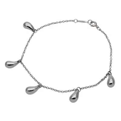 Pre-owned Tiffany & Co 950 Charm Bracelet () In Silver
