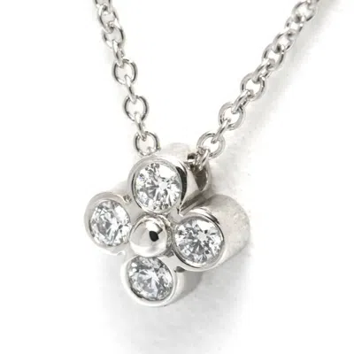 Pre-owned Tiffany & Co 950 Necklace () In Silver