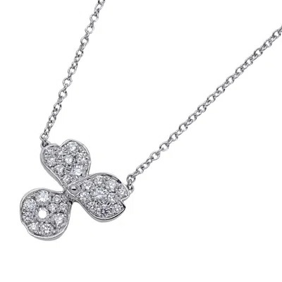 Pre-owned Tiffany & Co 950 Necklace () In Silver