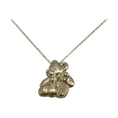 Pre-owned Tiffany & Co 950 Necklace () In Silver