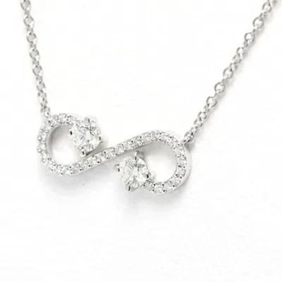 Pre-owned Tiffany & Co 950 Pendant Necklace () In Silver