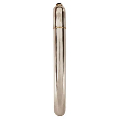 Pre-owned Tiffany & Co A Cigar Holder, Silver Sterling 925/1000, Signed Tiffany, United States 1930. In Beige