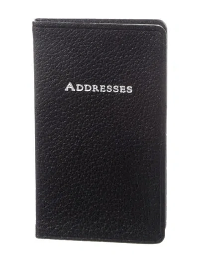 Pre-owned Tiffany & Co Address Book In Black