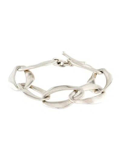 Pre-owned Tiffany & Co Aegean Toggle Bracelet, 7" In Multi