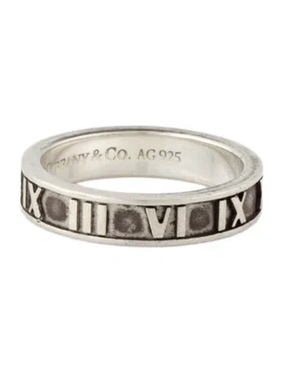 Pre-owned Tiffany & Co Altas Narrow Band Ring In Multi