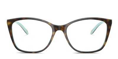 Tiffany & Co & Co. Tf2160b Tortoise/blue In Tortoise,blue