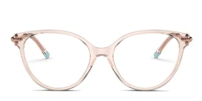 Tiffany & Co & Co. Tf2217 Pink/clear In Pink,clear