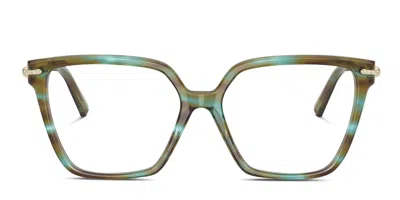 Tiffany & Co & Co. Tf2290bu Green/tortoise In Green,tortoise