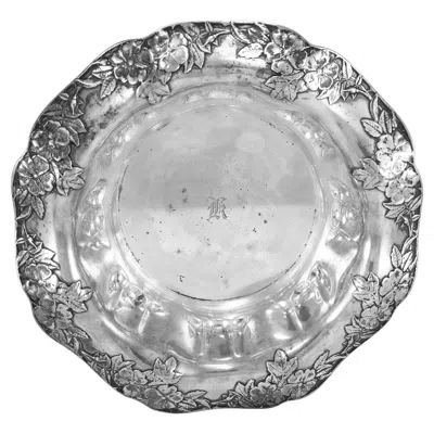 Pre-owned Tiffany & Co Antique 925 Sterling Silver Fruit Bowl In Multi