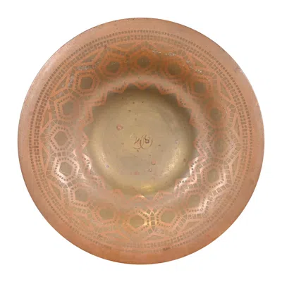 Pre-owned Tiffany & Co . Antique Bronze Decorative Shallow Bowl, Circa 1900 In Gold