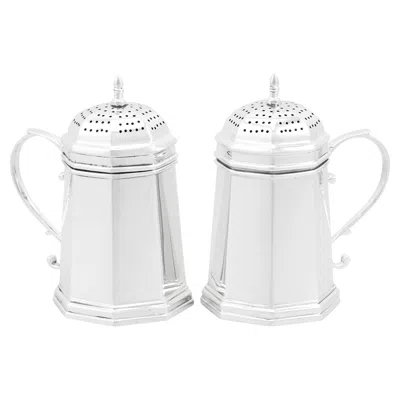 Pre-owned Tiffany & Co . Antique Pair Of American Sterling Silver Kitchen Peppers