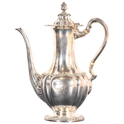 Pre-owned Tiffany & Co . Antique Silverplate Tea Kettle Or Coffee Pot, 1902