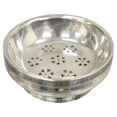 Pre-owned Tiffany & Co Antique  Silver Soldered 90-30 Silver Plated Cheese Butter Dish