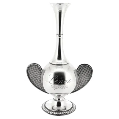 Pre-owned Tiffany & Co Antique  Sterling Silver Lenox Invitational Tennis Trophy Vase, 1886