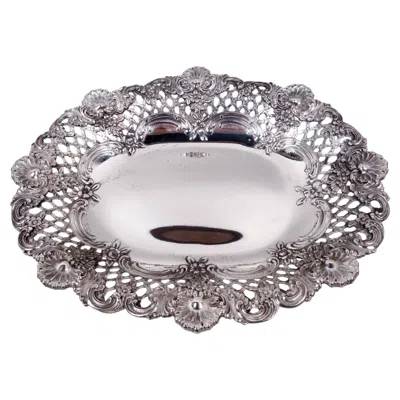 Pre-owned Tiffany & Co Antique Tiffany Victorian Classical Sterling Silver Bowl
