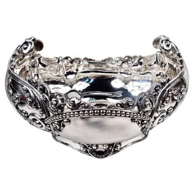Pre-owned Tiffany & Co Antique Tiffany Victorian Classical Sterling Silver Centerpiece Bowl