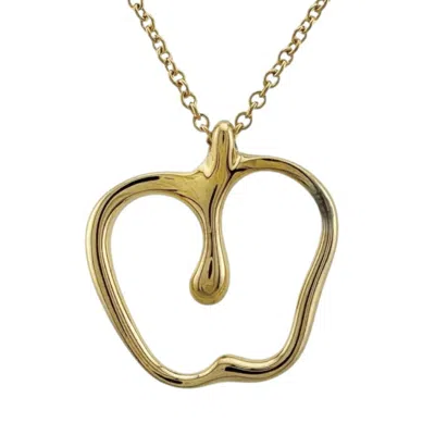 Pre-owned Tiffany & Co Apple Necklace () In Yellow