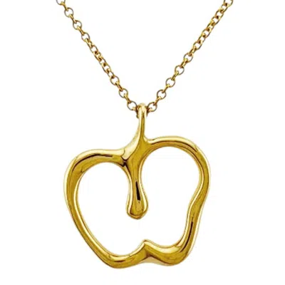 Pre-owned Tiffany & Co Apple Necklace () In Yellow