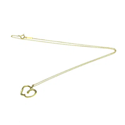 Pre-owned Tiffany & Co Apple Yellow Necklace Jewelry () In Gold