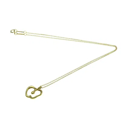 Pre-owned Tiffany & Co Apple Yellow Necklace Jewelry () In Gold