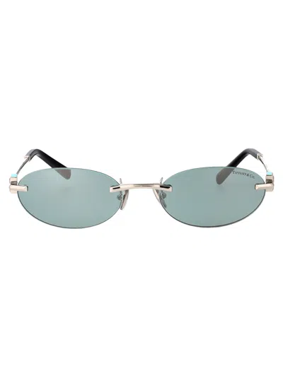 Tiffany & Co Oval Sunglasses 0 Tf3119 D 600165 In Blue