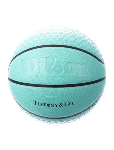 Pre-owned Tiffany & Co Arsham Studio Wilson Basketball In Blue