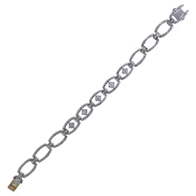 Pre-owned Tiffany & Co Art Deco Platinum Diamond Bracelet In Multi