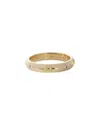 Tiffany & Co . Atlas 18k 0.20 Ct. Tw. Diamond Band (authentic Pre-loved)