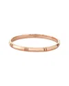 Tiffany & Co . Atlas 18k Rose Gold Bracelet (authentic Pre-loved) In Gold