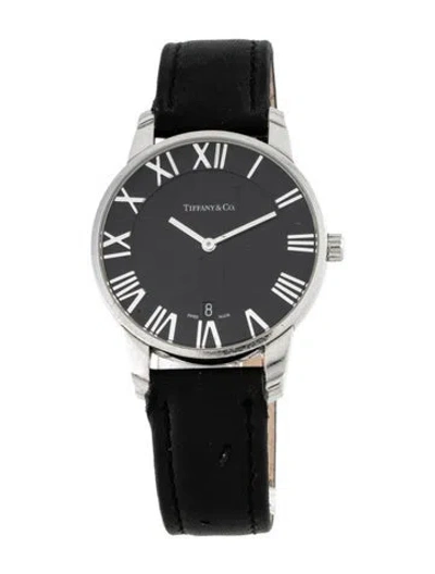 Pre-owned Tiffany & Co Atlas® 2-hand Watch In Multicolor