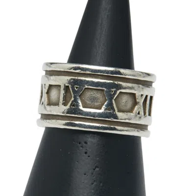 Pre-owned Tiffany & Co Atlas 925 Band Ring () In Multi