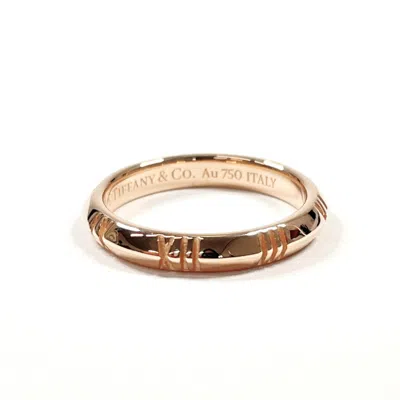 Pre-owned Tiffany & Co Atlas Band Ring () In Pink
