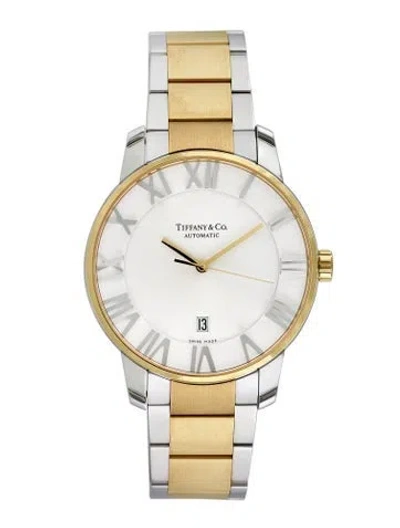 Pre-owned Tiffany & Co Atlas Dome Watch, 41mm In Multi